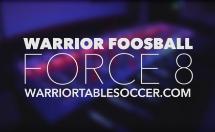 Warrior Foosball FORCE 8 Party Table