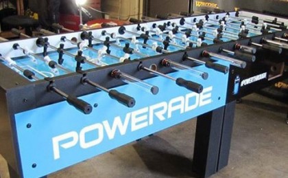 Powerade custom Foosball Table