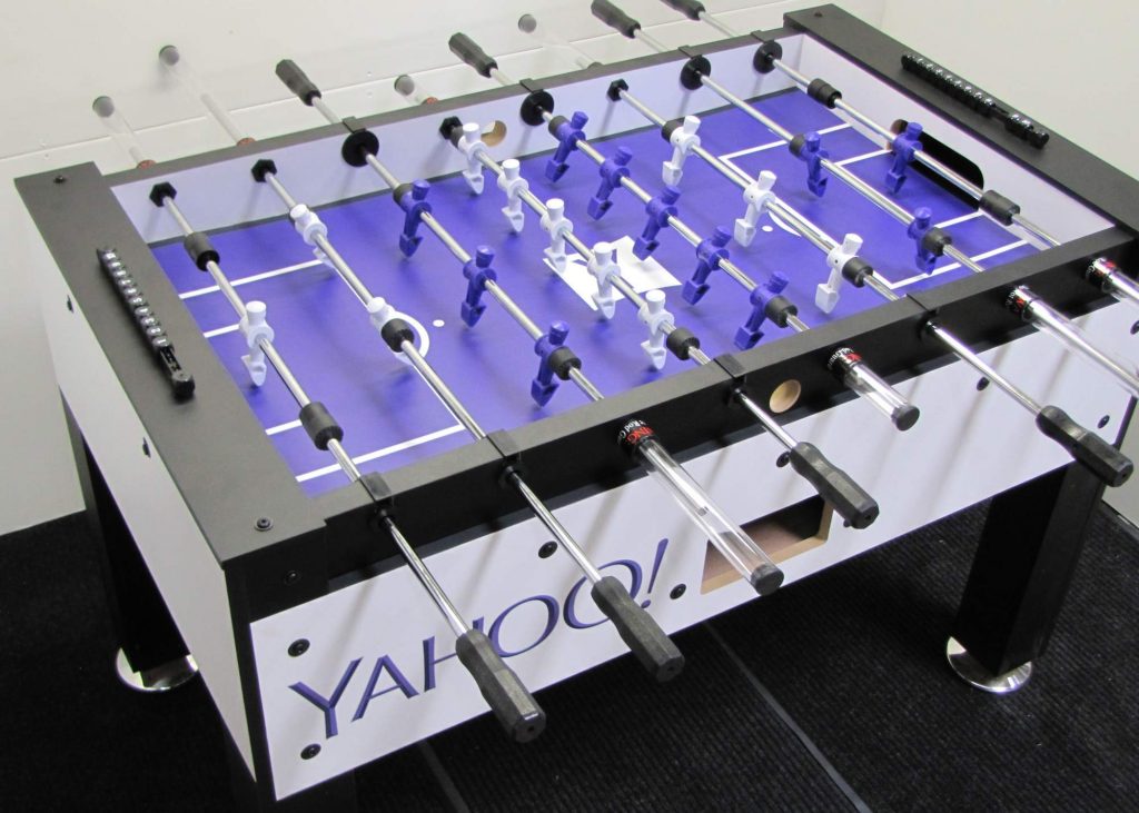 Yahoo Custom Foosball Table