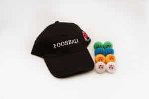 Foosball Hat Colored Balls